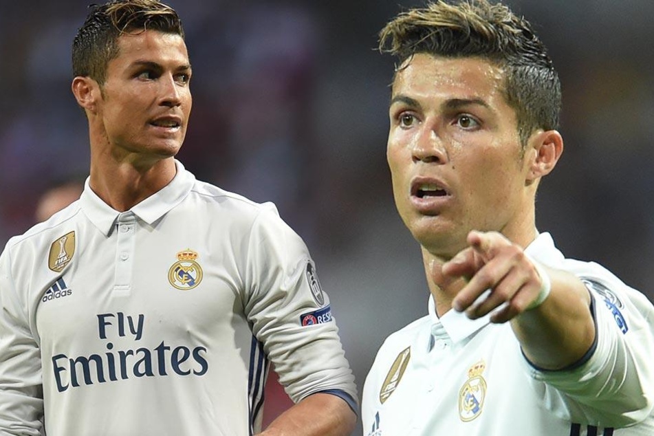 Ronaldo beim Champions League Viertelfinal-Rückspiel am 18.04.2017 in Santiago Bernabeu, Madrid.