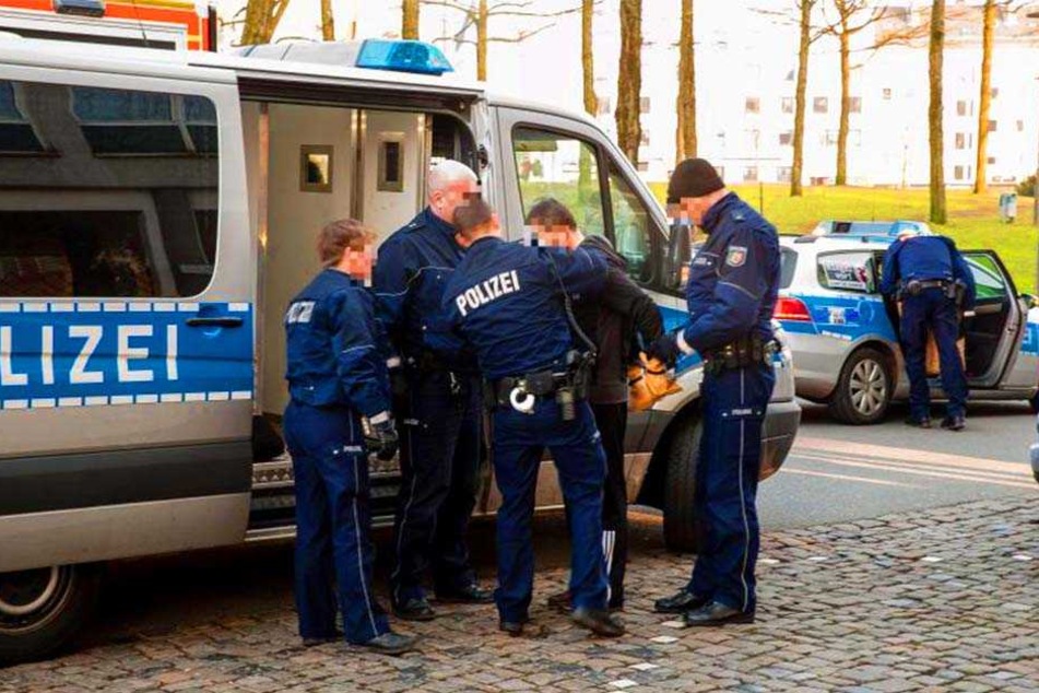 Immer wieder wird die Polizei zu Einsätzen an die "Tüte" gerufen.