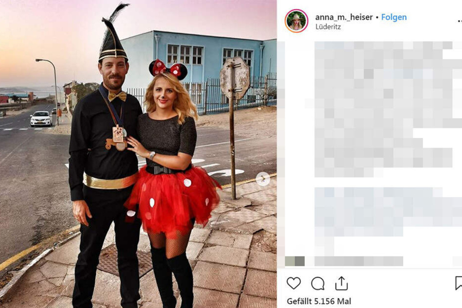 Farmer Gerald (33) und seine Anna (29) senden Liebesgrüße aus Namibia.