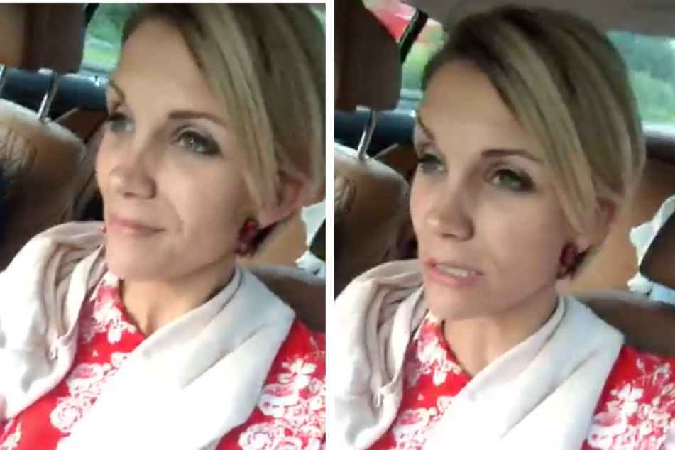 Im Facebook-Video erzählt Anna-Maria Zimmermann ihren Fans von einem "ganz großen Problem".