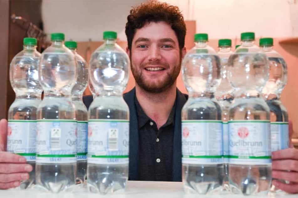 Rund 20 Liter am Tag ist eine Wasserration für Marc Wübbenhorst.