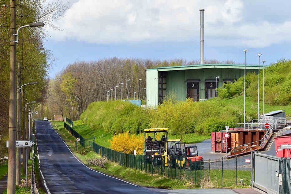 Am Weißen Weg im Zeisigwald soll die Müllverbrennungsanlage entstehen.