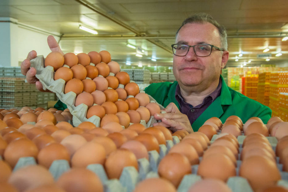 Frank Schubert (58) von "Eifrisch" ist erleichtert: Der Alarm ist
aufgehoben.