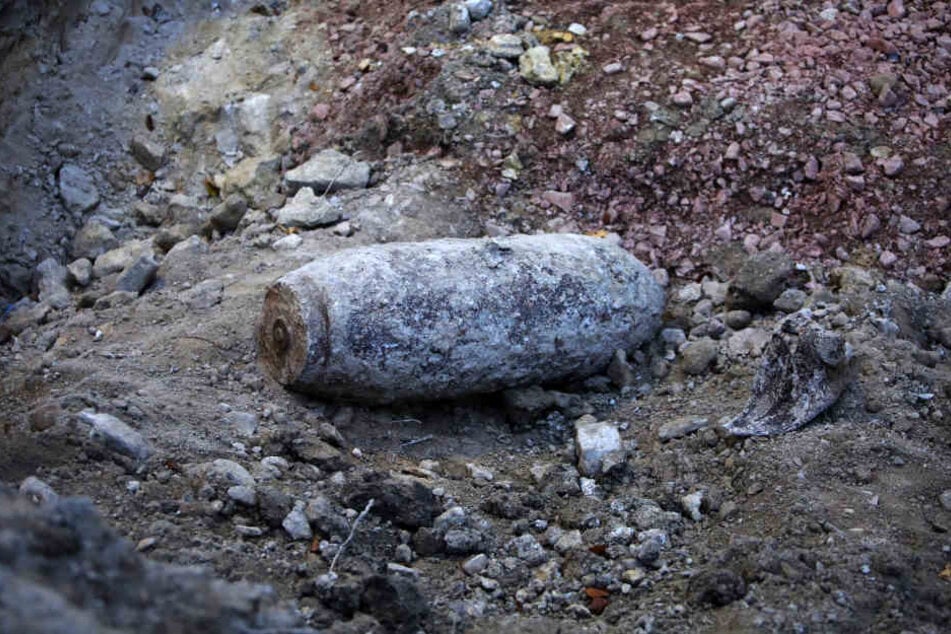 Die Bombe ist rund 250 Kilogramm schwer. (Symbolbild)