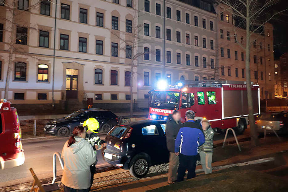 Das Feuer war am Freitagabend in einer Erdgeschosswohnung in der Margaretenstraße ausgebrochen.