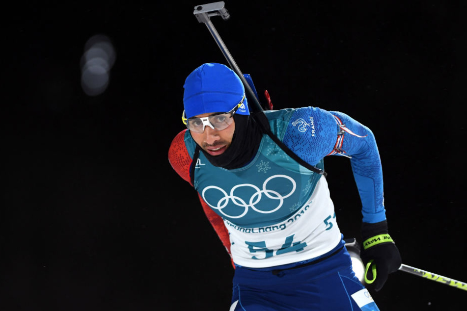 Martin Fourcade holte Gold in der Verfolgung.