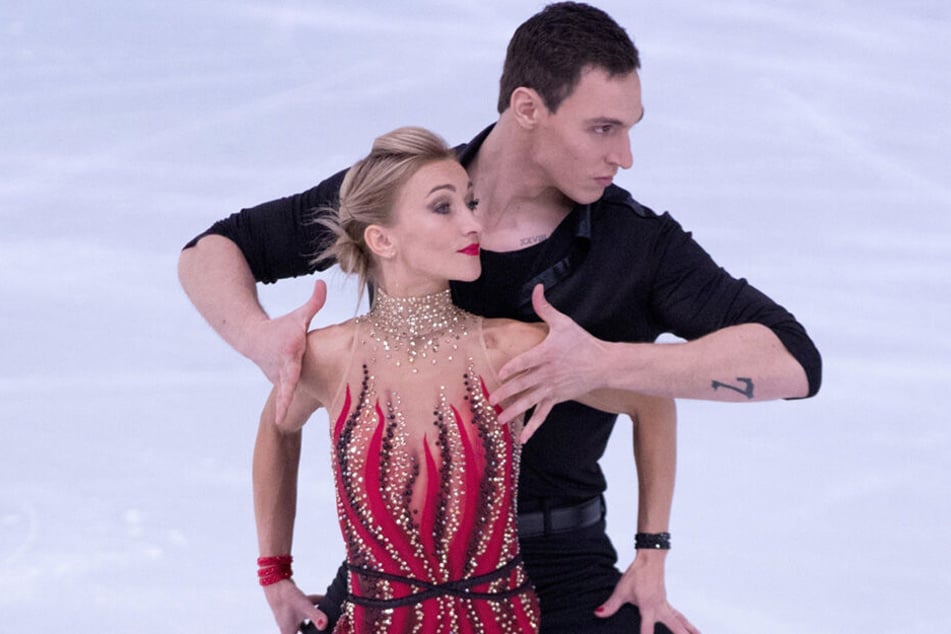 Aljona Savchenko (35) und ihr Eislaufpartner Bruno Massot (35) suchen wieder Dresdner Eislauftalente.