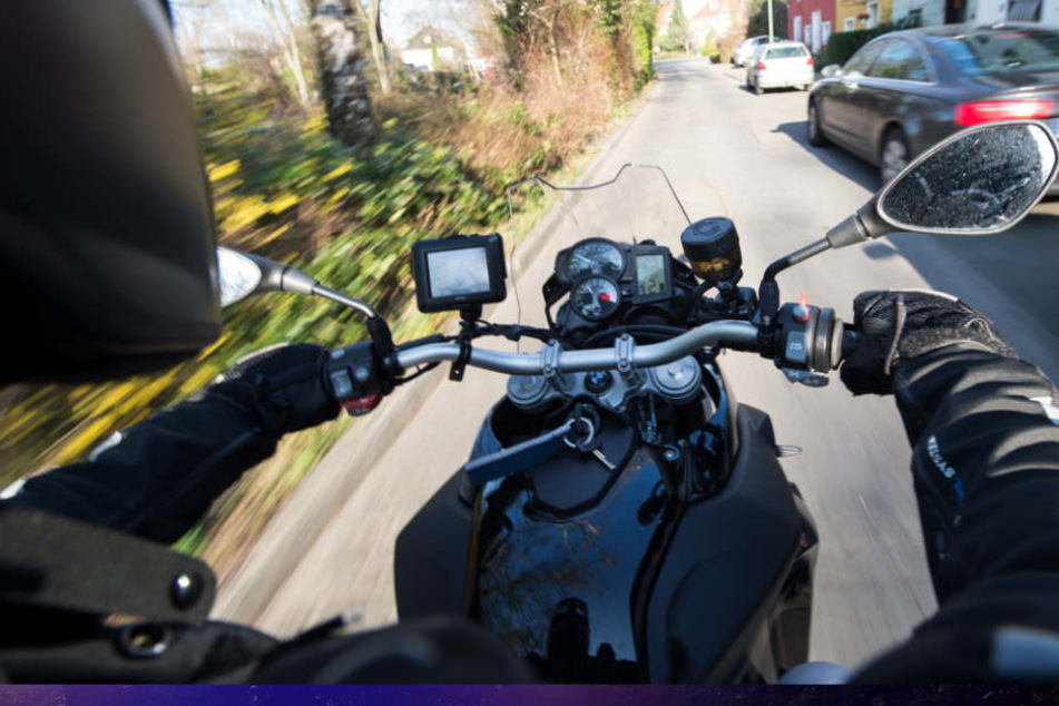 Der 50-Jährige aus Schleswig-Holstein war mit anderen Biker unterwegs. (Symbolbild)