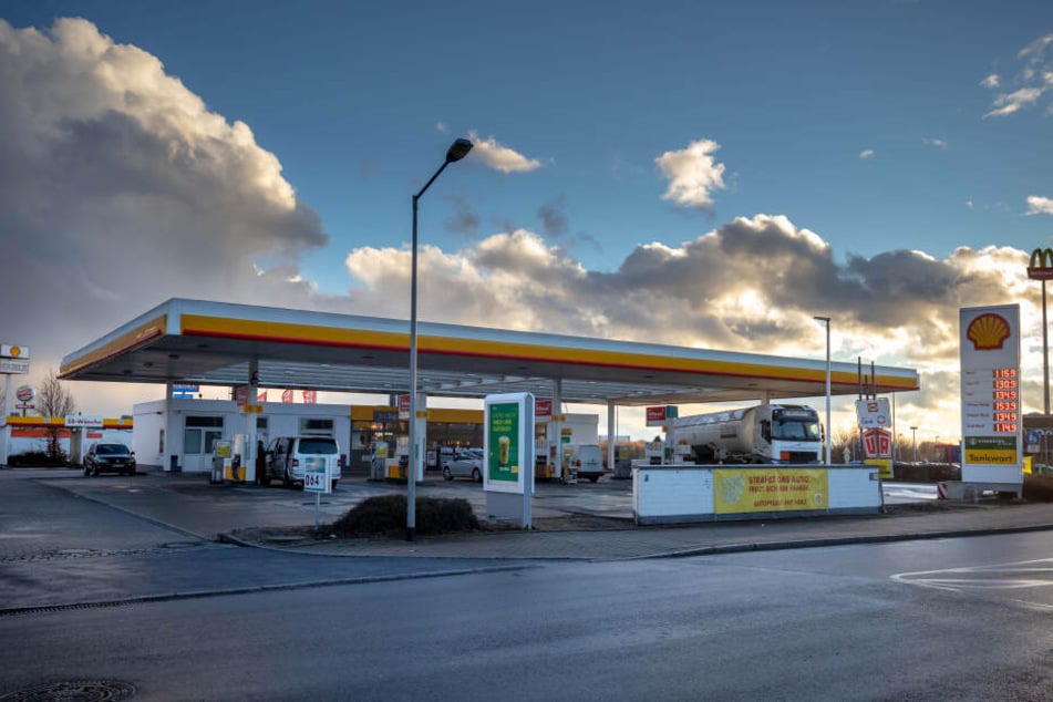 Die Wasserstoff-Zapfsäule bei Shell in Meerane soll Ende Februar eröffnet werden.