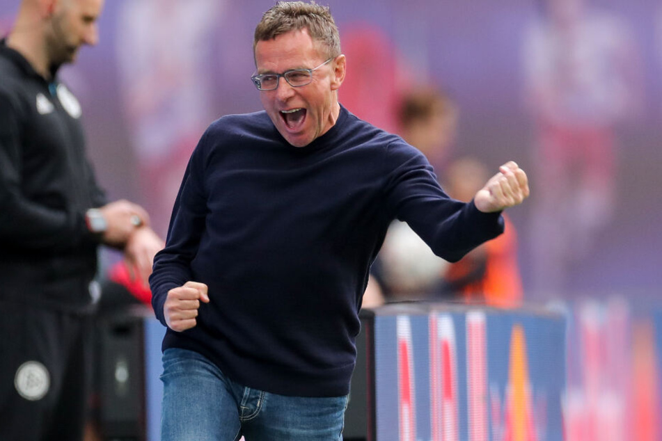 Ralf Rangnick (60) kam 2012 zur Red-Bull-Familie, stand in 86 Pflichtspielen für Leipzig an der Seitenlinie.