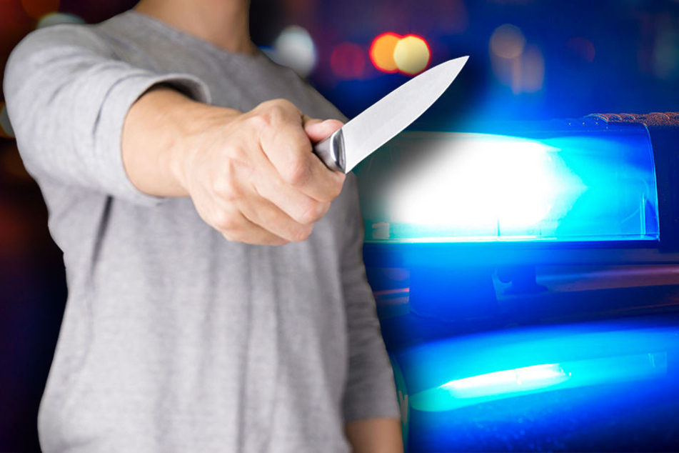 Mit einem Messer attackierte der 27-Jährige sein Opfer.