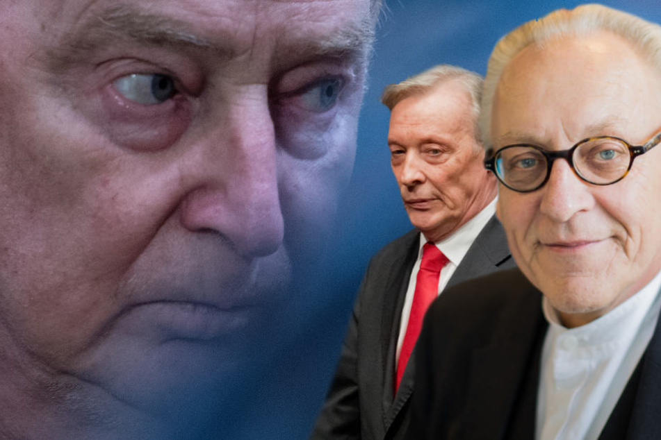 Während die Immunität von Alexander Gauland (l) und Armin-Paul Hampel (m) noch auf der Kippe steht, hat sie Martin Renner (r.) bereits verloren. (Bildmontage)
