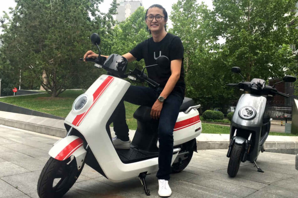 Token Hu (33), der Gründer des chinesischen E-Roller Start-ups Niu. (Archiv)