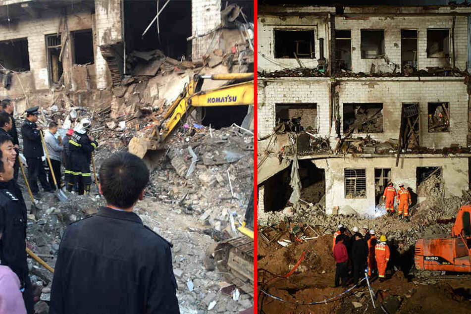 Im Nordwesten Chinas kam es zu einer schweren Explosion.