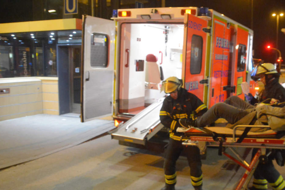 Zwei Opfer der Auseinandersetzung mussten in ein Krankenhaus gebracht werden. (Symbolfoto)