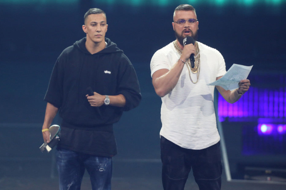 Kollegah und Farid Bang erhielten am Donnerstag in Berlin den Echo für Hip Hop Urban.