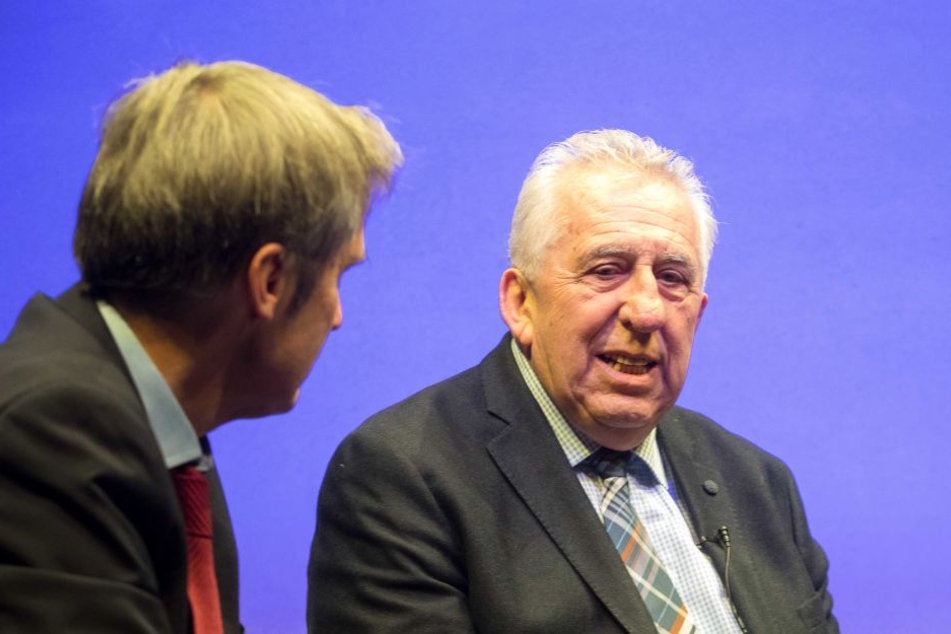 Egon Krenz (81) war am Sonntag in Dresden.