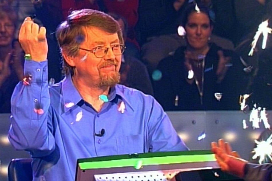 Gewann als Erster die Million: Prof. Dr. Eckhard Freise aus Münster am 02.12.2000.