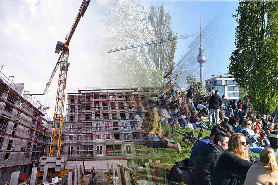Berlin und Umgebung wird immer beliebter. Aber die Nachfrage ist so groß, dass der Wohnungsbedarf nicht jedem gerecht werden kann. (Bildmontage)