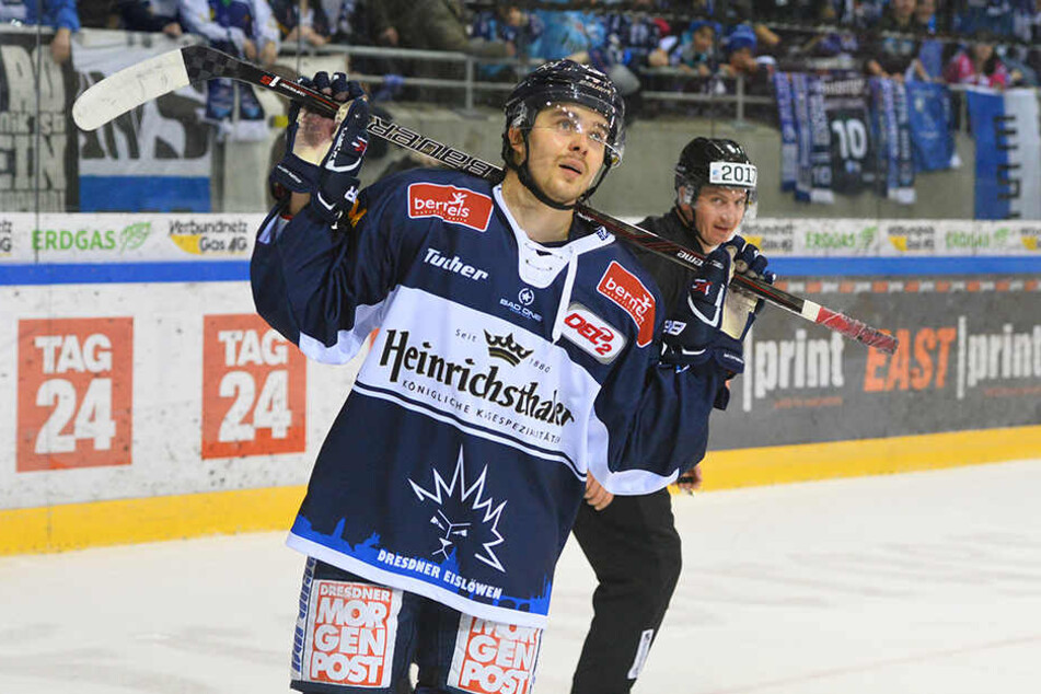 Juuso geht voll motiviert in die nächste Eislöwen-Saison.