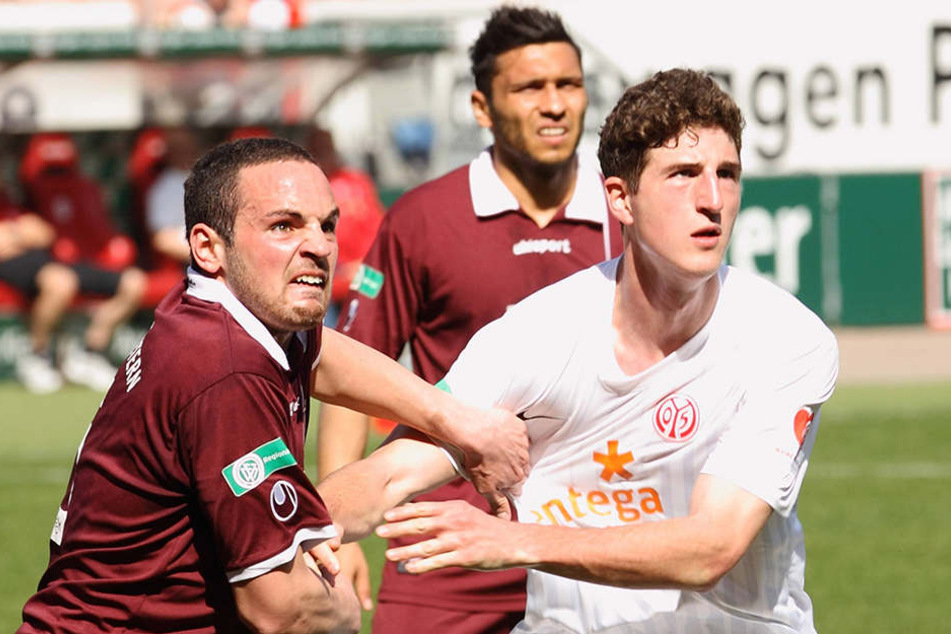 Von 2010 bis 2012 kickte Giuliano Modica (l.) für Kaiserslautern - damals aber noch in Regionalliga.