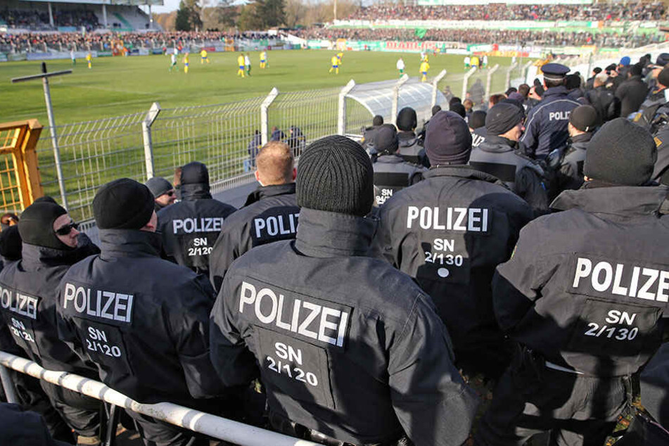 Bereits im November war ein Großaufgebot der Polizei vor Ort. Dies wird auch am Samstag der Fall sein.