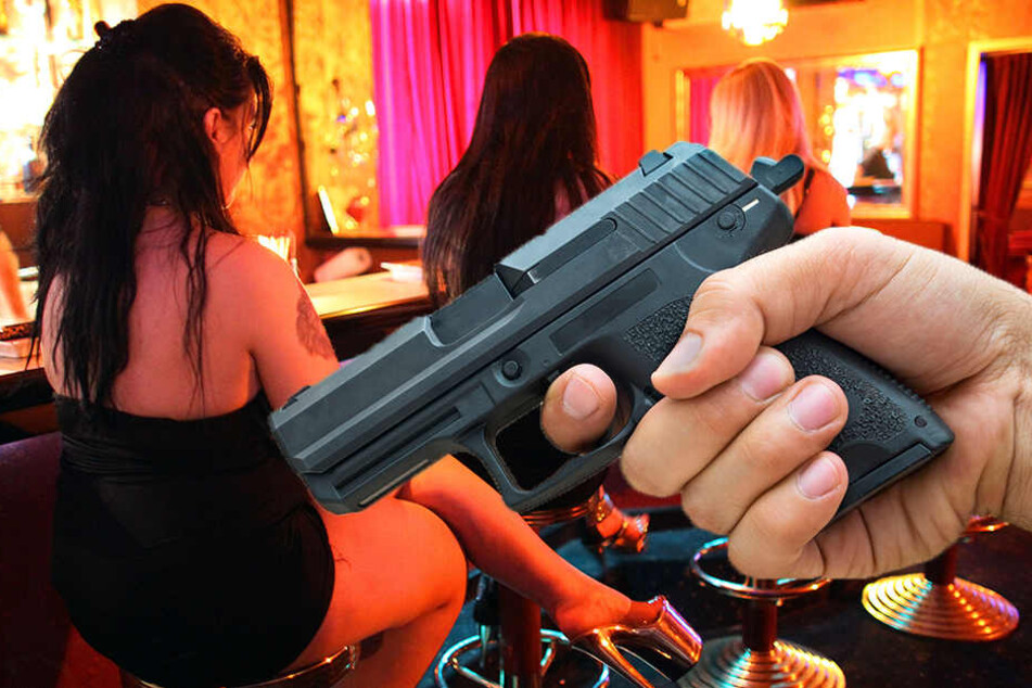 Mit einer halbautomatischen Schusswaffe soll der Angeklagte in einem Bordell um sich geschossen haben. (Symbolbild)