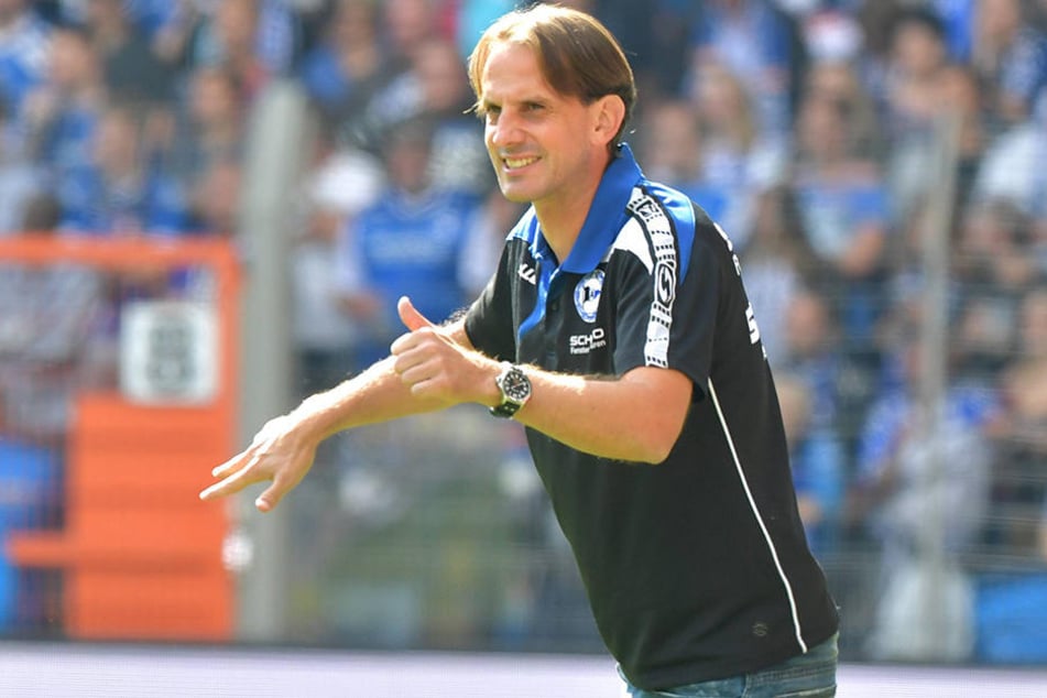 Nun ist Trainer Rüdiger Rehm gefragt: Der erste Saisonsieg soll her.