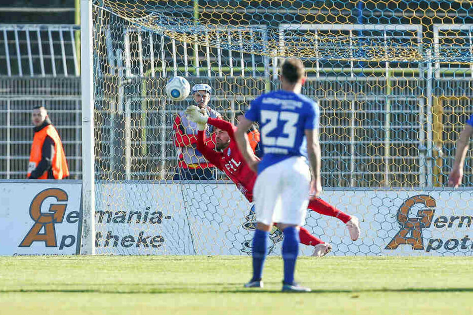 Hielt Lok Leipzigs Kasten in den letzten fünf Pflichtspielen sauber: Benny Kirsten (31).