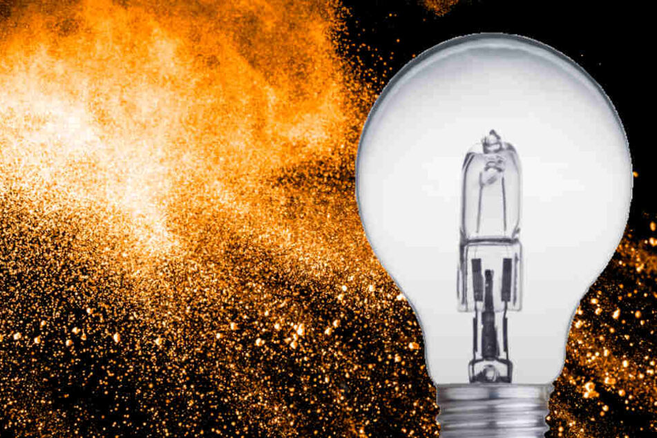 Als die Geschwister Miley (7) und Lainey (3) gerade spielten, explodierte eine Glühlampe in ihrem Zimmer. (Symbolbild)