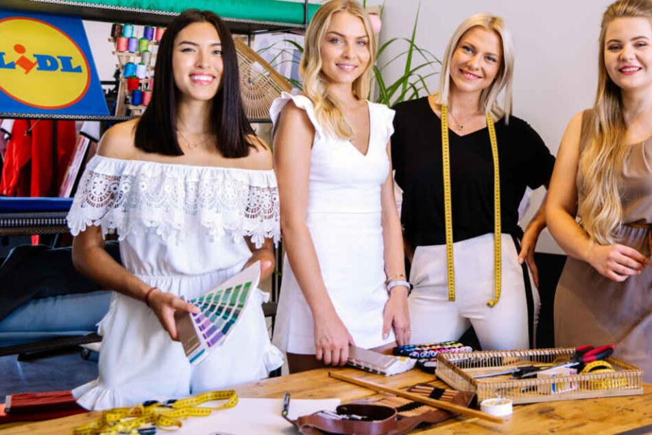 V.l.n.r: Shanti Joan Tan, Patrizia Palme, Valentina Pahde und Katrin Motz sind die Stars der Influencer-Kampagne.