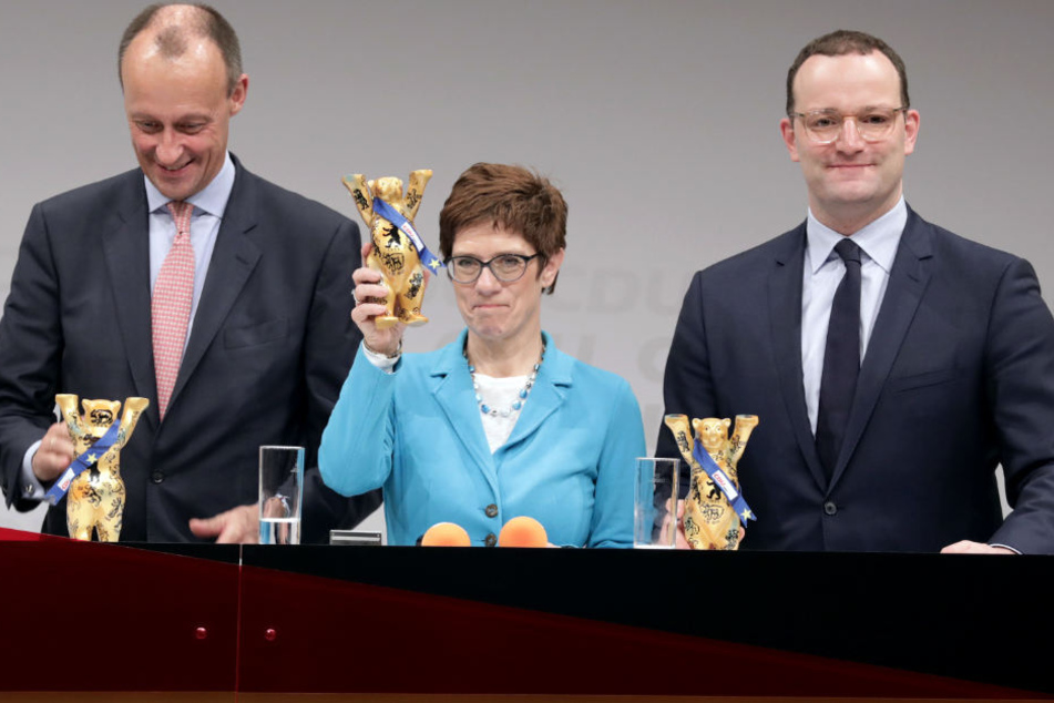 Friedrich Merz, Annegret Kramp-Karrenbauer und Jens Spahn (v.l.n.r.) sind im Wettstreit.