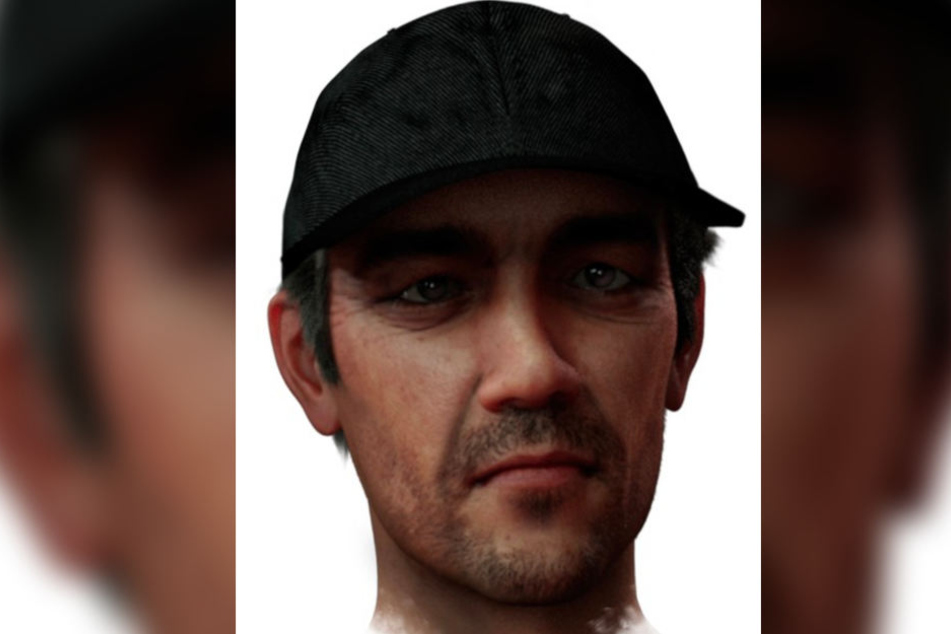 Das Phantombild soll helfen, den Täter zu finden.