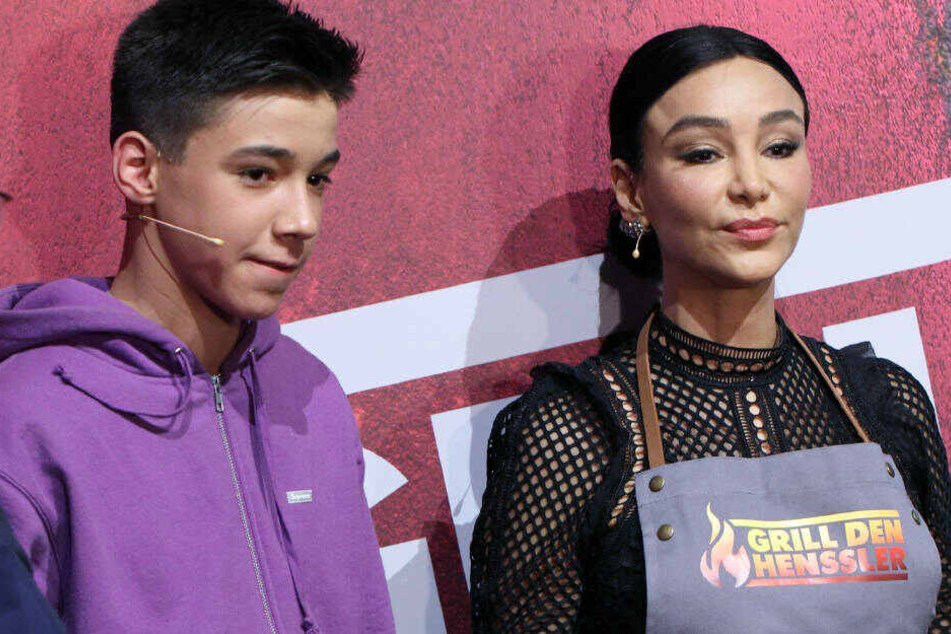Verona Pooth hat Sohn Diego mitgebracht zu "Grill den Henssler".
