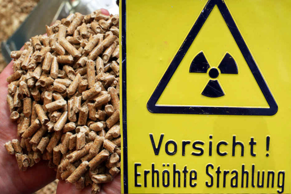 Der Mann behauptete das seine Pellets radioaktiv seien. (Symbolbild)