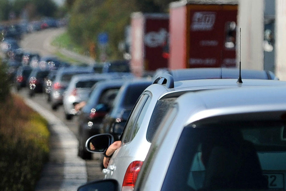 So ähnlich könnte es dieses Wochenende wieder auf der Autobahn 6 aussehen