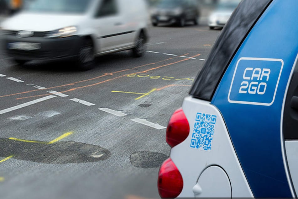 Staatsanwaltschaft, Polizei und Car2go arbeiten eng zusammen, um den Fall schnell aufzuklären. (Bildmontage)