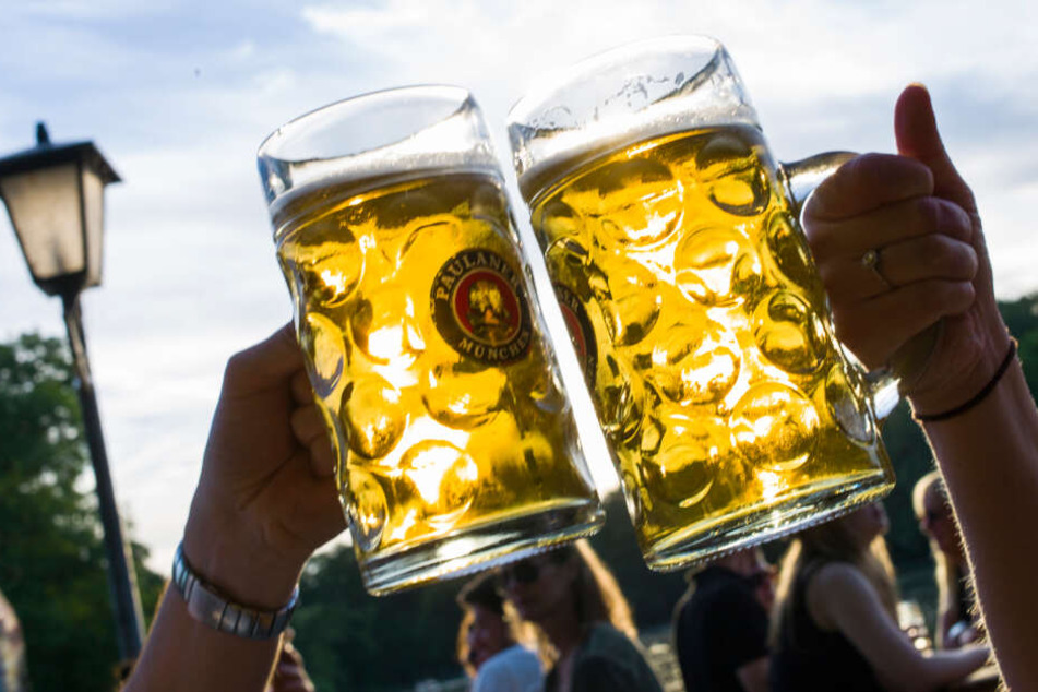 Anfang der Woche herrscht noch richtiges Biergarten-Wetter.