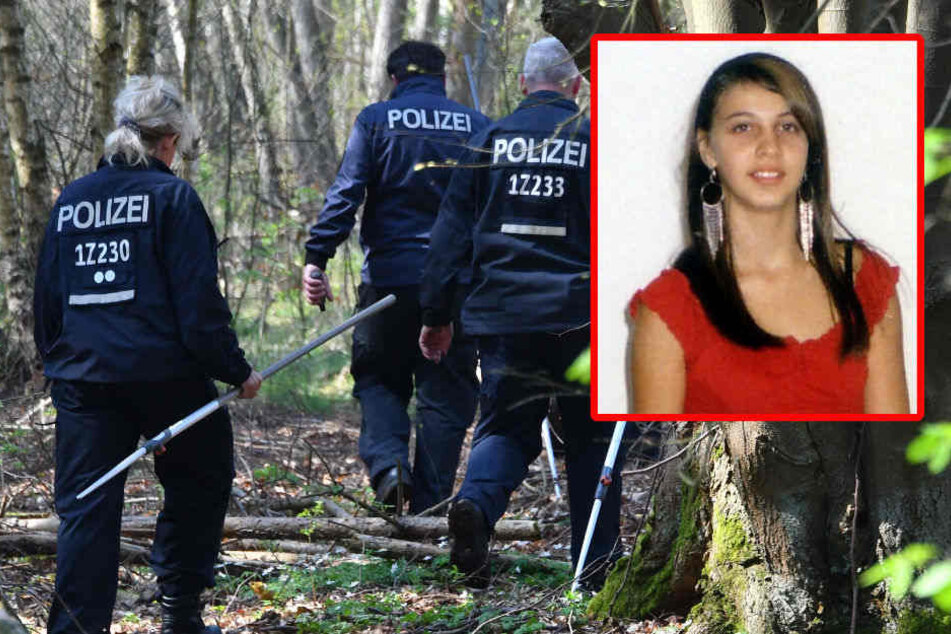 In einem Waldgebiet bei Brieselang suchte die Polizei nach Spuren der vermissten Schülerin.