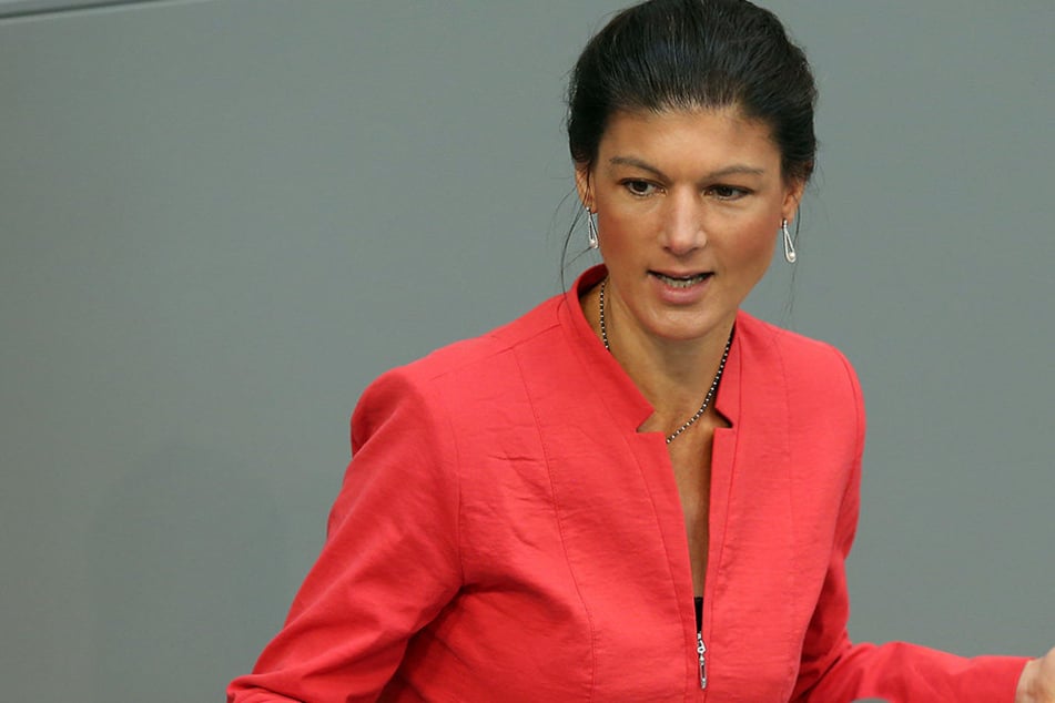 Sahra Wagenknecht (47) von den Linken...