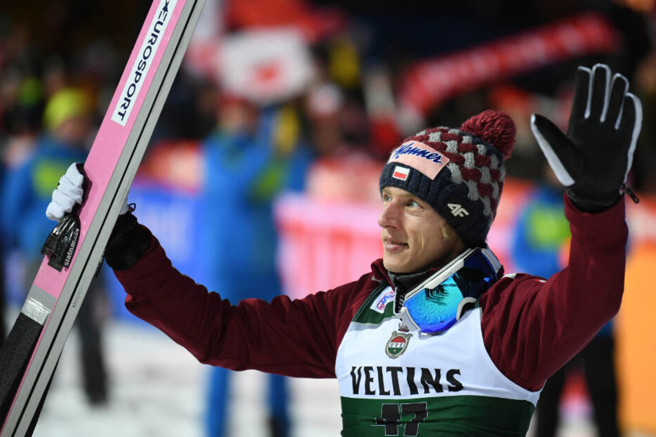 Der Pole Dawid Kubacki gewann beide Weltcup-Springen in Titisee-Neustadt am Wochenende.