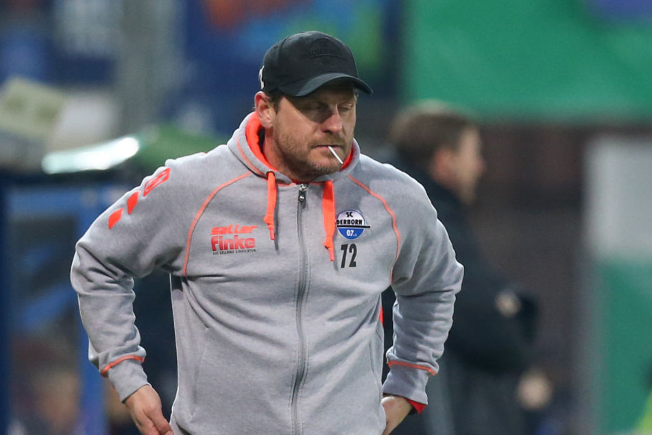 Steffen Baumgart war nach der Niederlage seines Teams nicht zufrieden.