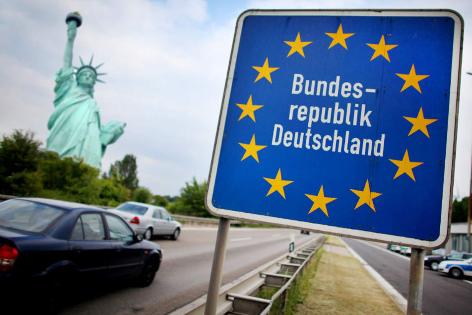 Deutschland erfreut sich bei Zuwanderern wachsender Beliebtheit. (Bildmontage)