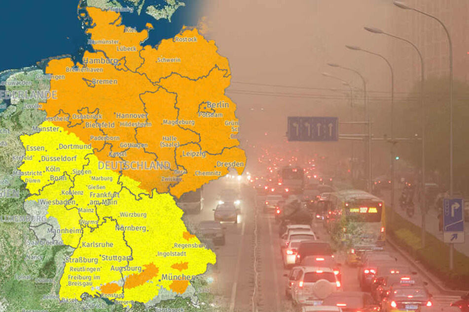 Vor allem in Nordosten kann es zu Staubstürmen kommen.