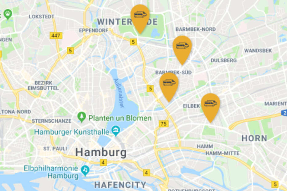 Bis Sommer 2019 sollen zu den vier bestehenden noch weitere Standorte hinzukommen.