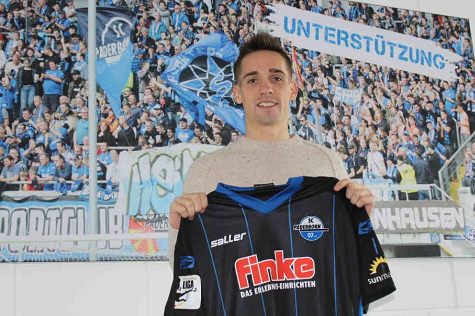 Philipp Klement bekommt in Paderborn die Rückennummer 21.