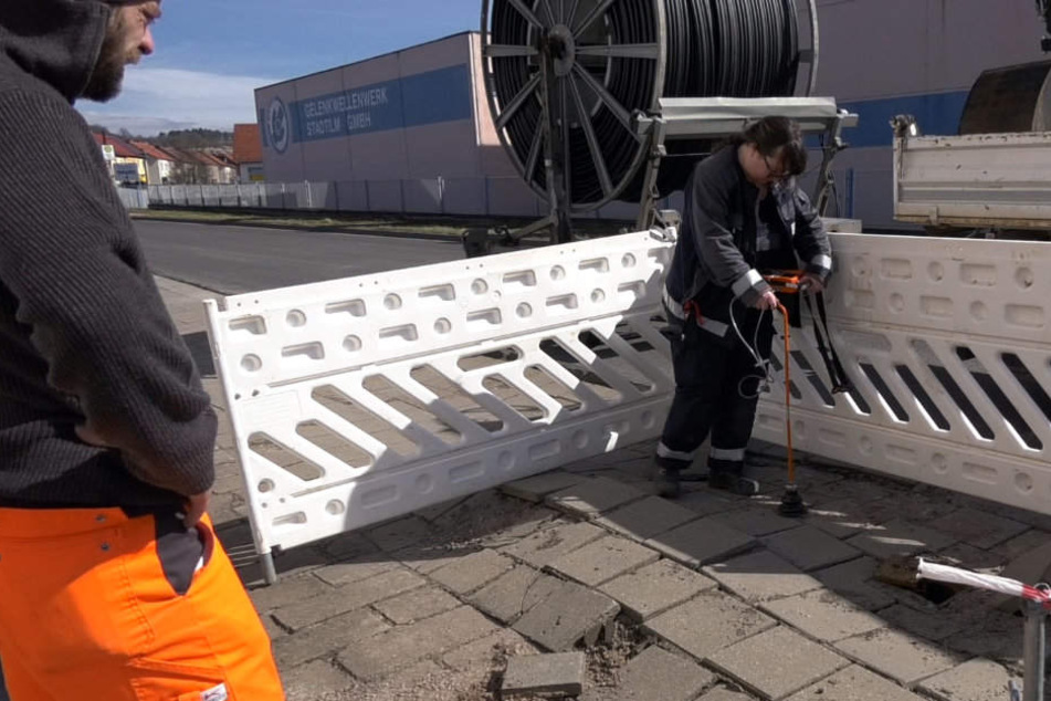 Die Statik des Fußweges wurde noch einmal geprüft.