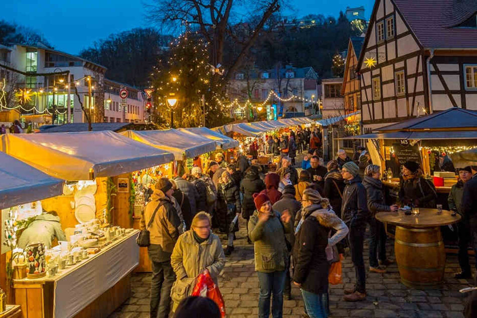 Klein, aber fein: Am Sonnabend eröffnet er Loschwitzer Weihnachtsmarkt.