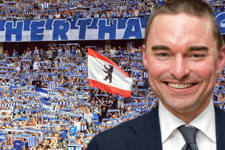 Hertha BSC rechnet noch in dieser Saison mit weiteren 100 Millionen Euro von Investor Lars Windhorst. (Bildmontage)