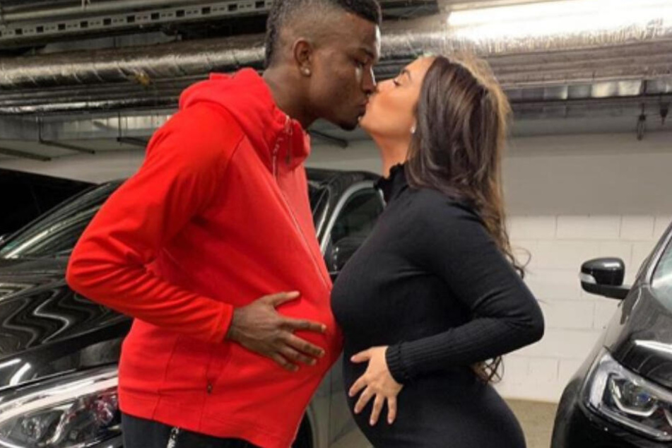 Jhon Cordoba und seine Anabel freuen sich auf eine "kleine Prinzessin".